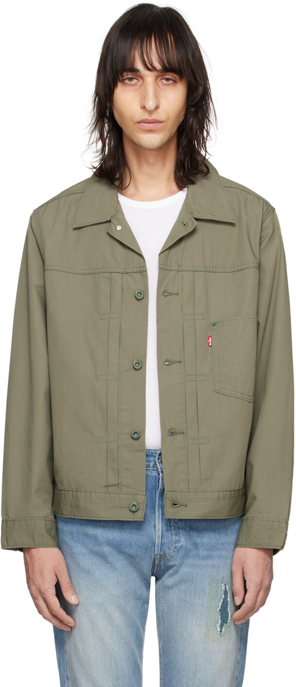 

Куртка дальнобойщика цвета хаки Type 1 Levi'S