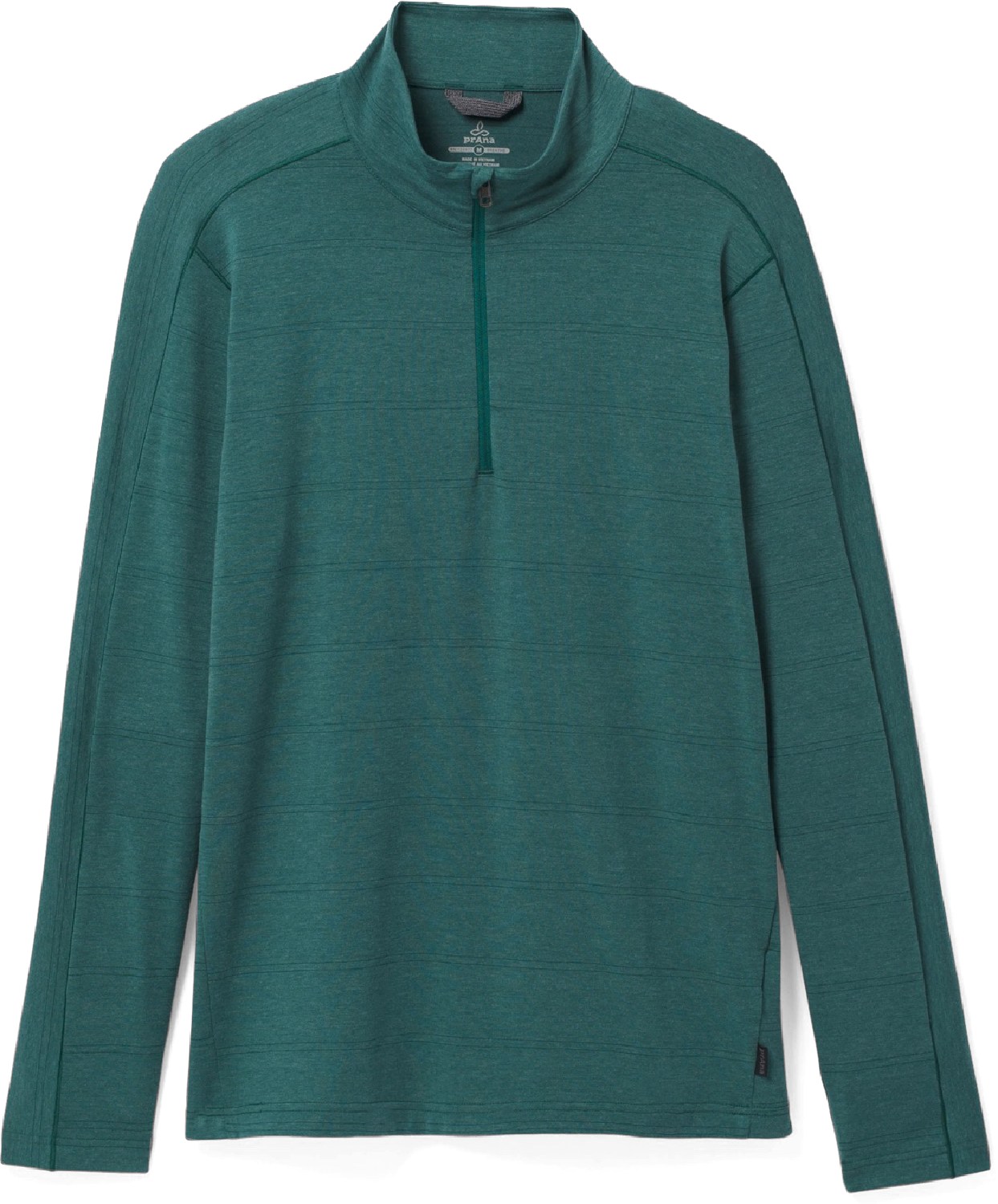 цена Рубашка с молнией до половины Watchtower — мужская prAna, зеленый