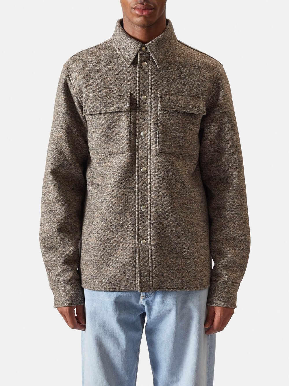 

Футболка marled из фетра Bottega Veneta, коричневый