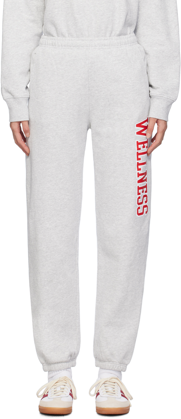 Серые брюки для отдыха Ivy 'Wellness' Sporty & Rich