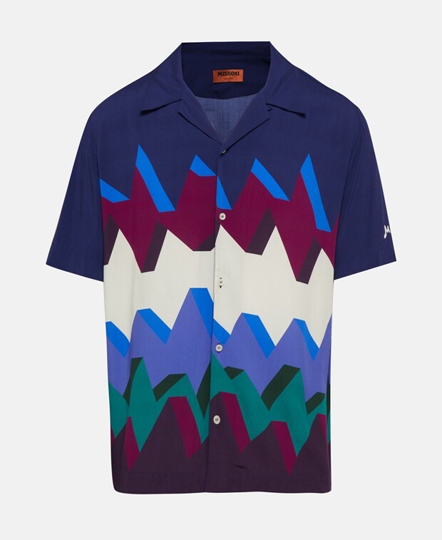 

Рубашка с короткими рукавами – повседневный крой Missoni, зеленый