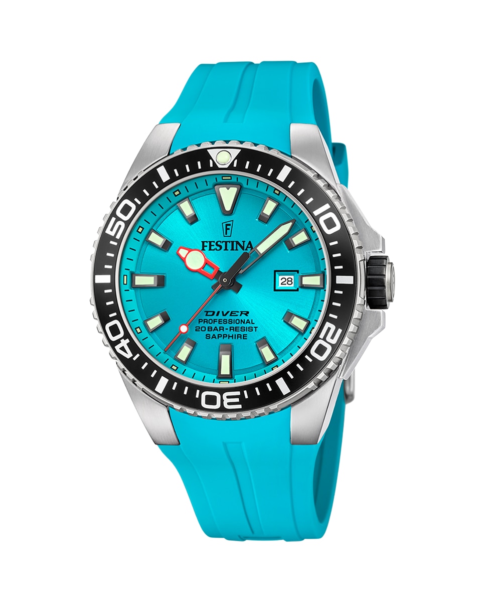 F20664/5 The Originals Синие резиновые мужские часы Festina, синий