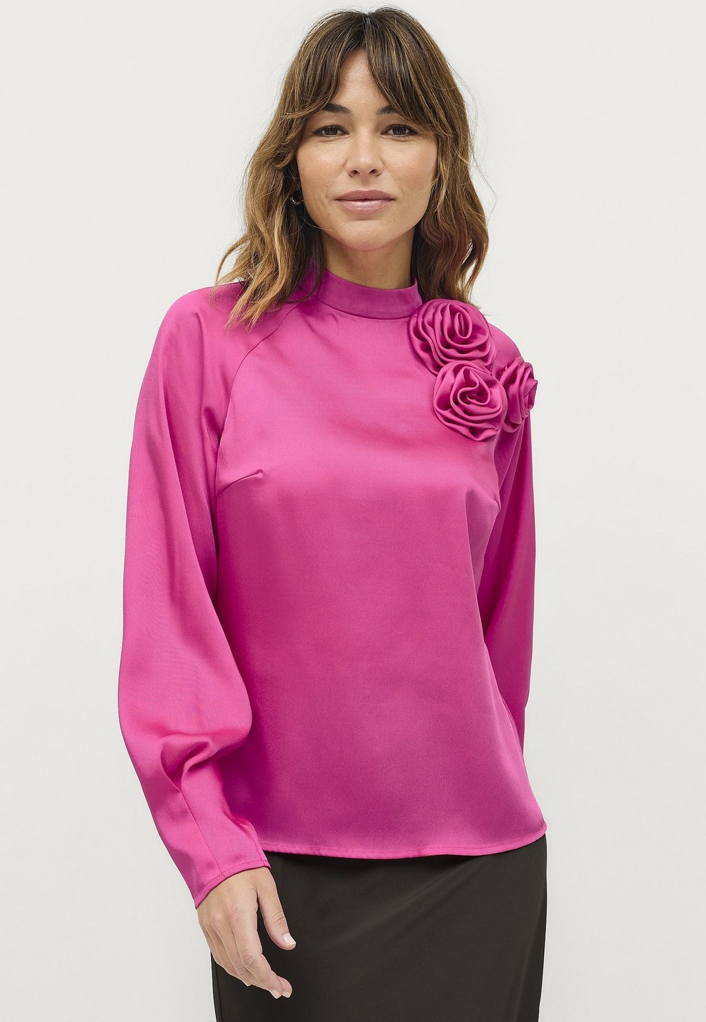 Блузка Ellos Collection, цвет rosa