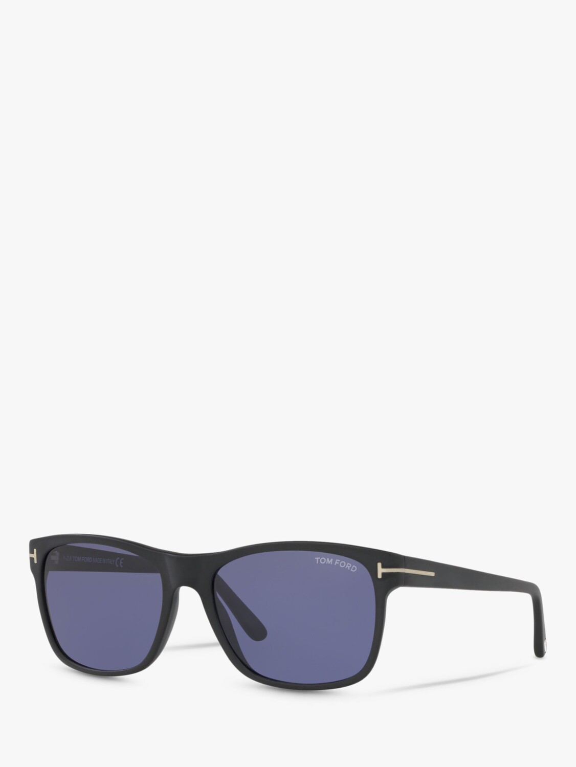 

TOM FORD FT0698 Мужские поляризационные квадратные солнцезащитные очки Giulio, матовый черный/синий