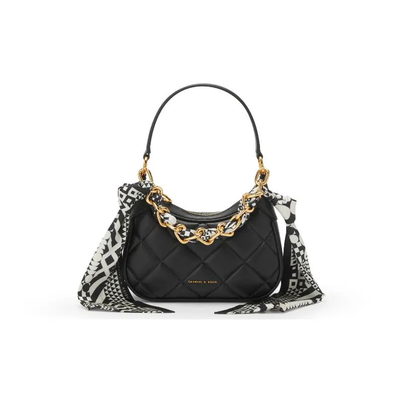 

Charles&Keith CHARLES & KEITH Женский шарф, холщовая сумка, серия, Фуксия Фиолетовый Красный