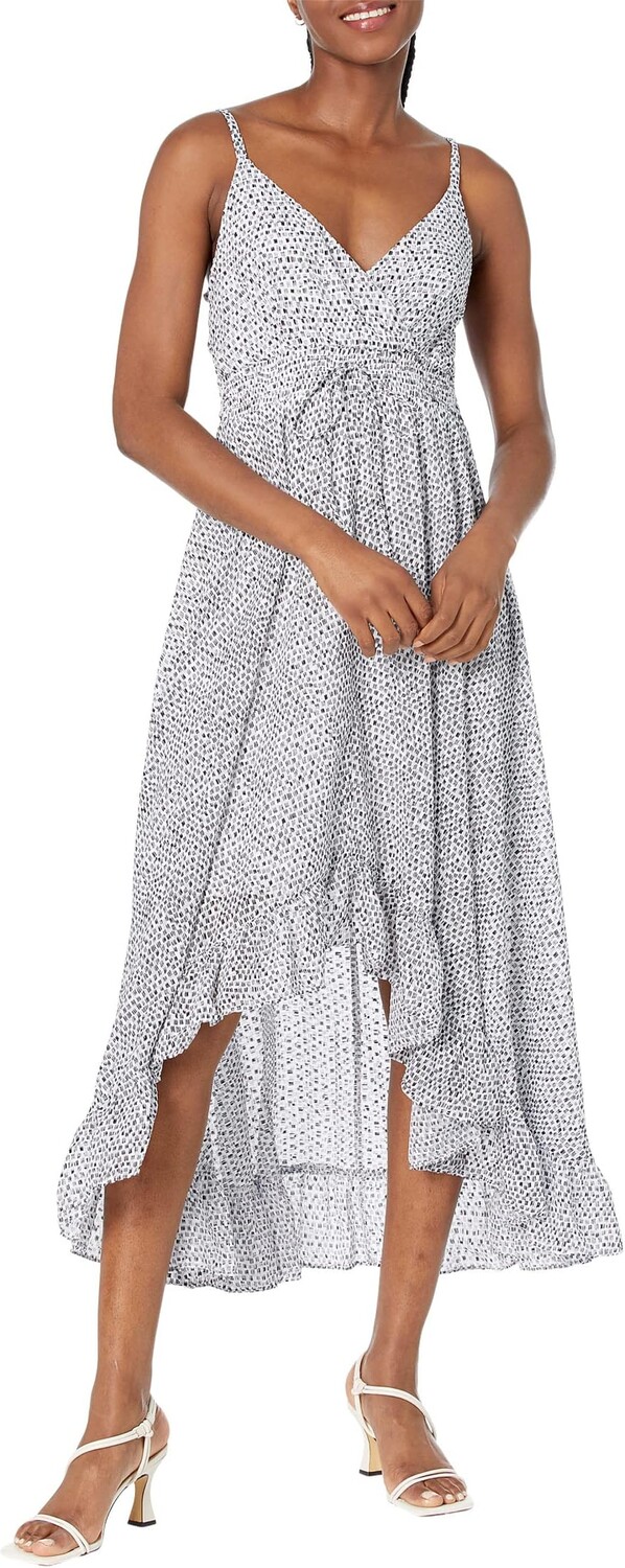 

Платье-майка с высоким и низким вырезом Vince Camuto, цвет Ultra White