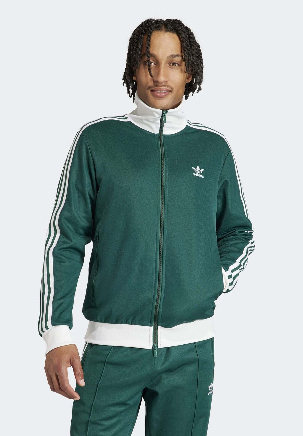 

Спортивная куртка Beckenbauer Tt adidas Originals, цвет collegiate green
