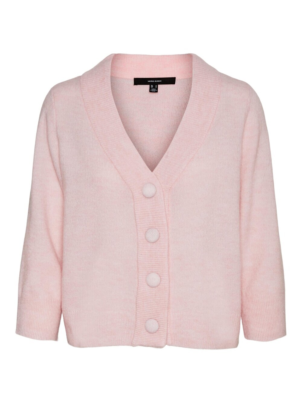 

Вязаный кардиган VERO MODA Vigga, розовый
