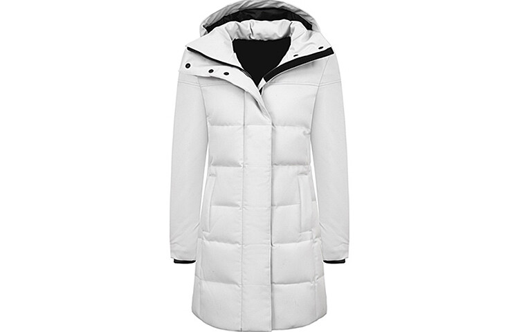 

Женский пуховик Canada Goose, серебро