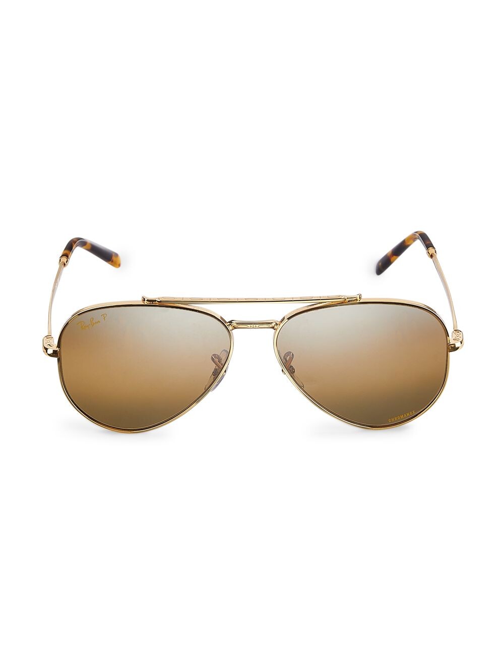 

Солнцезащитные очки-авиаторы 58 мм Ray-Ban, желтый