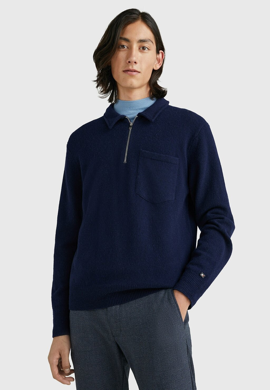 

Свитер Tommy Hilfiger, темно-синий