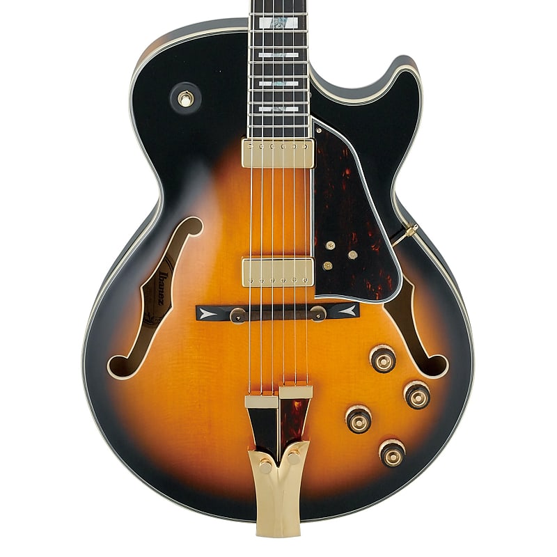 Электрогитара Ibanez GB10SE George Benson Signature Hollow Body Guitar Brown Sunburst w/ Case цена и фото