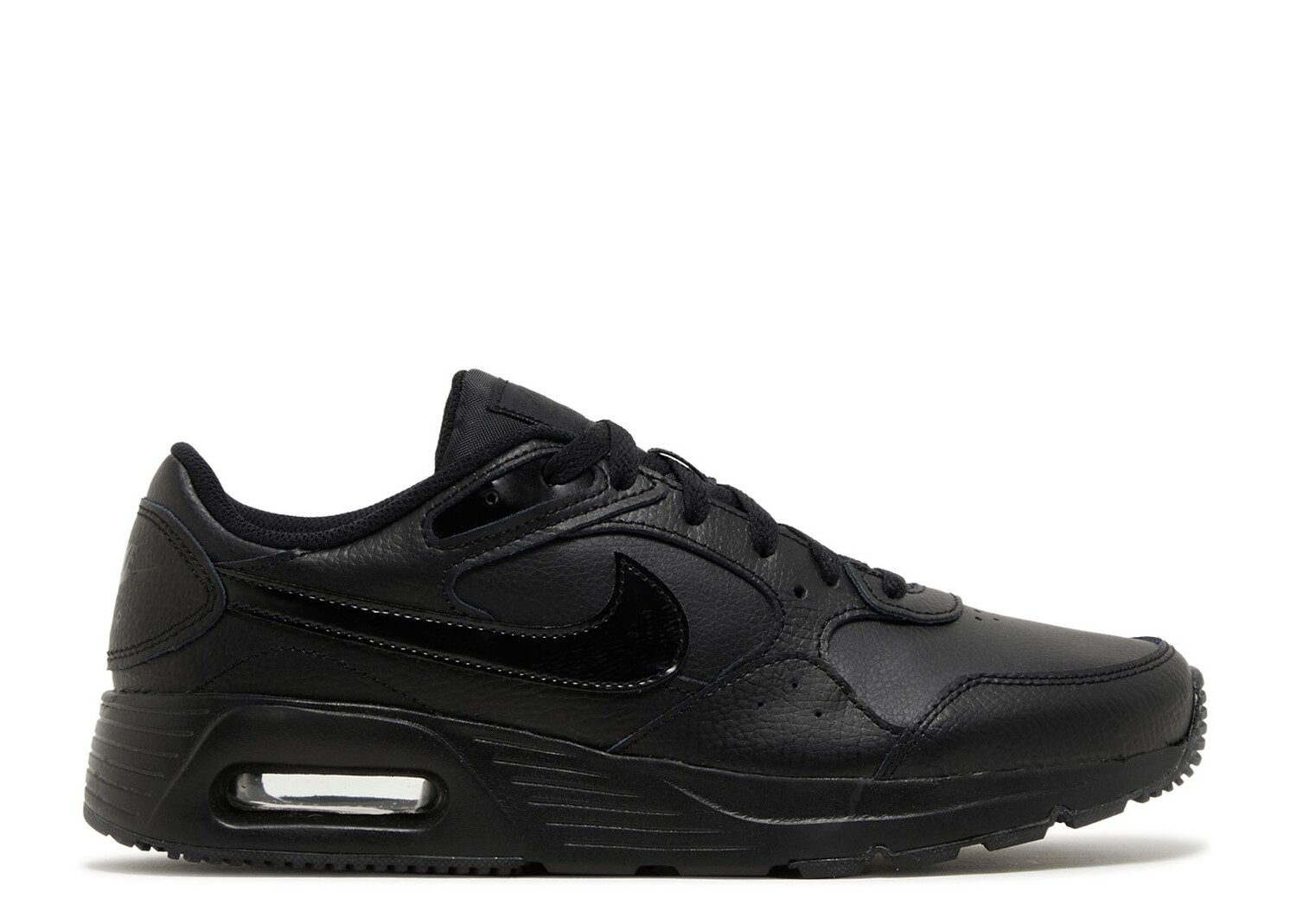 

Кроссовки Nike Air Max Sc Leather 'Triple Black', черный