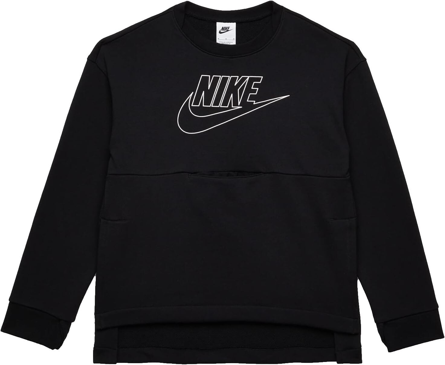 

Толстовка Nike NSW Pack Layering Jacket, черный/белый