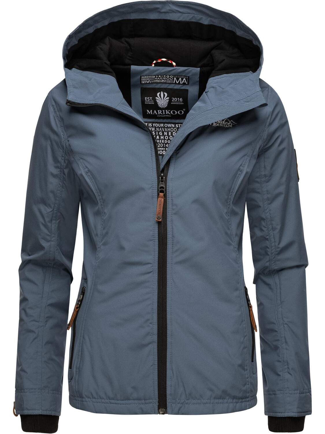 

Куртка Marikoo Brombeere, цвет Dusty Blue