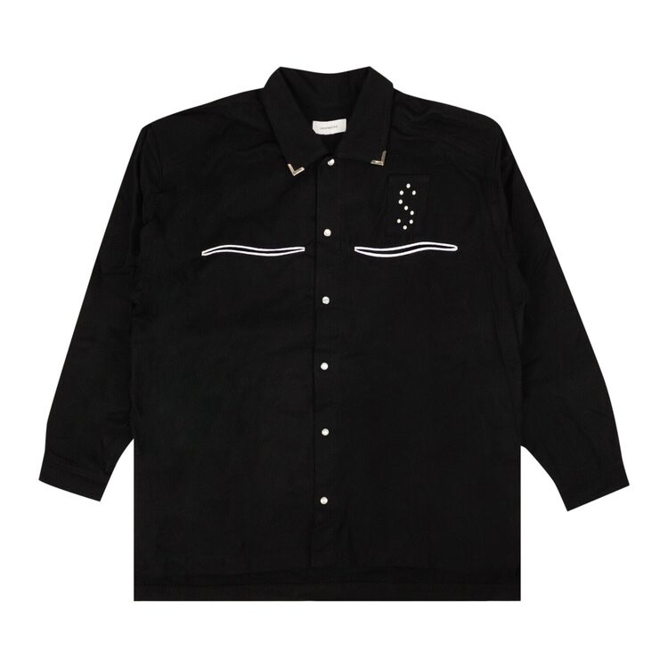 

Рубашка Saintwoods Star Flannel 'Black', черный
