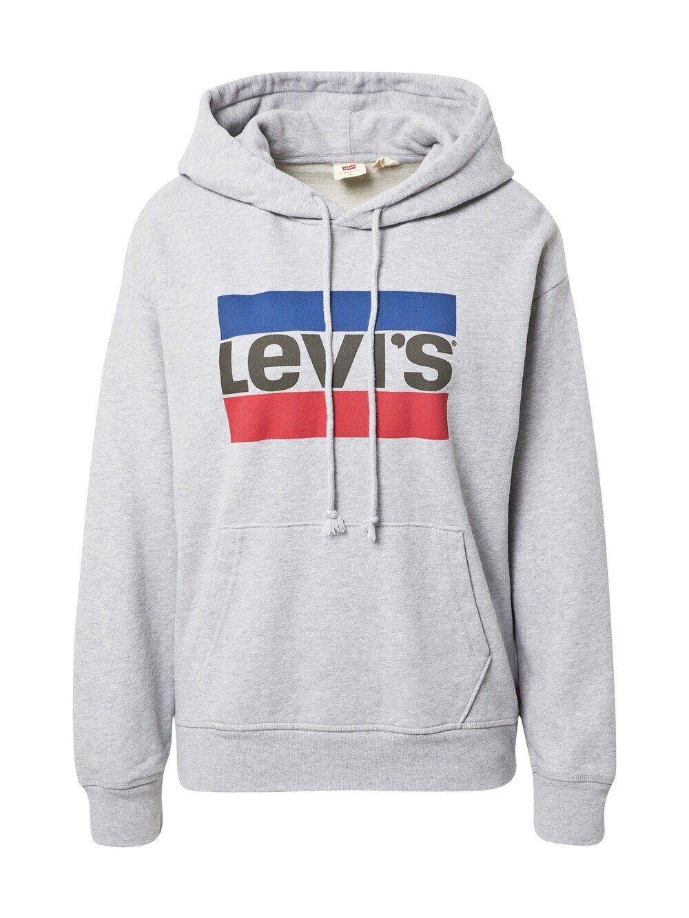 

Толстовка LEVIS GRAPHIC STANDARD HOODIE GREYS, пестрый серый