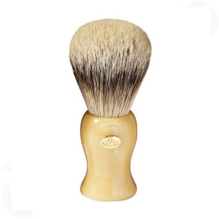 

Щетка для бритья Omega Badger Hair 6212, ручка из смолы, цвет слоновой кости