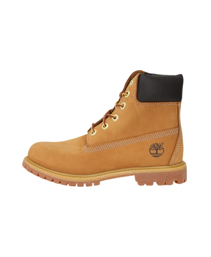 

Желтые непромокаемые кожаные ботинки на шнуровке Timberland, желтый