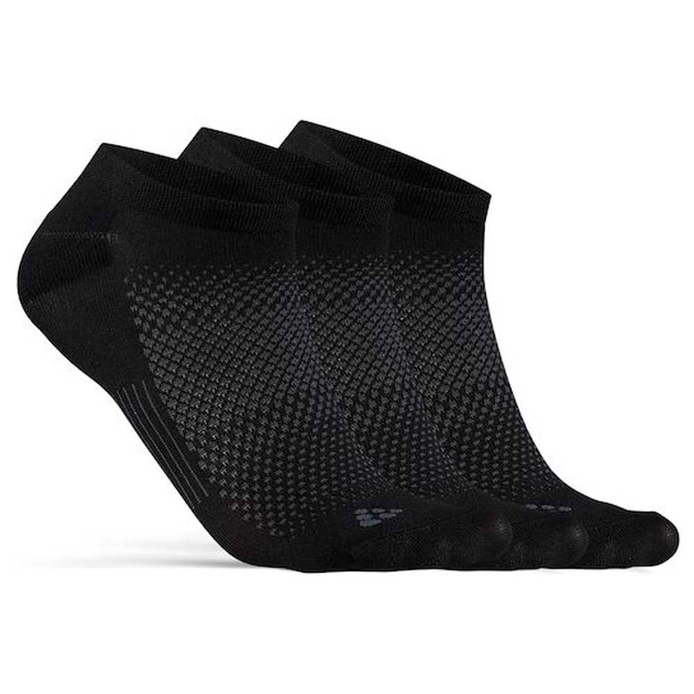 Носки Craft Core Dry Footies 3 шт, черный