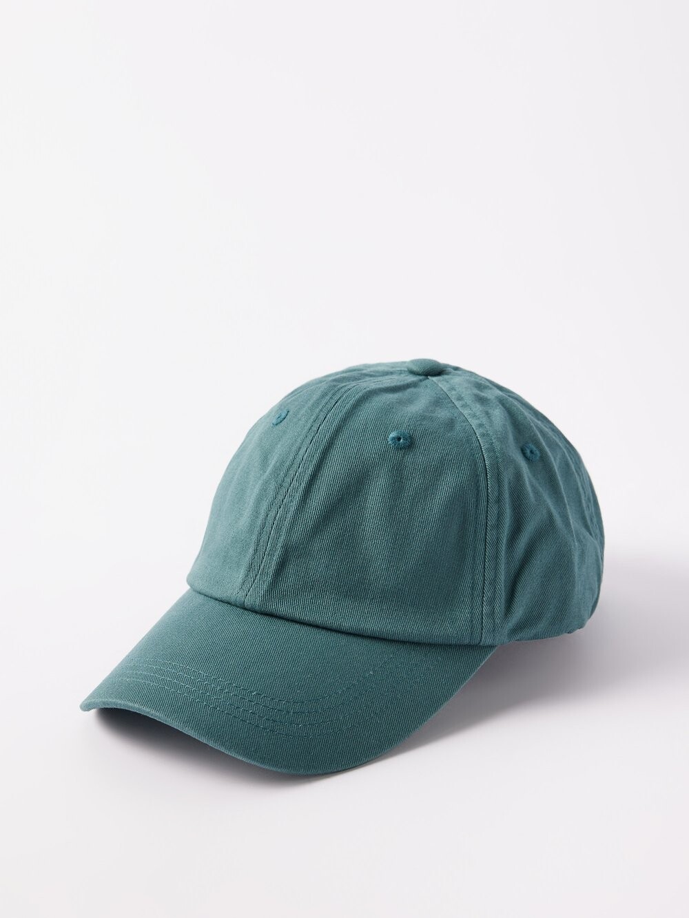 

Бейсболка из хлопкового твила с вышитым логотипом Acne Studios, зеленый