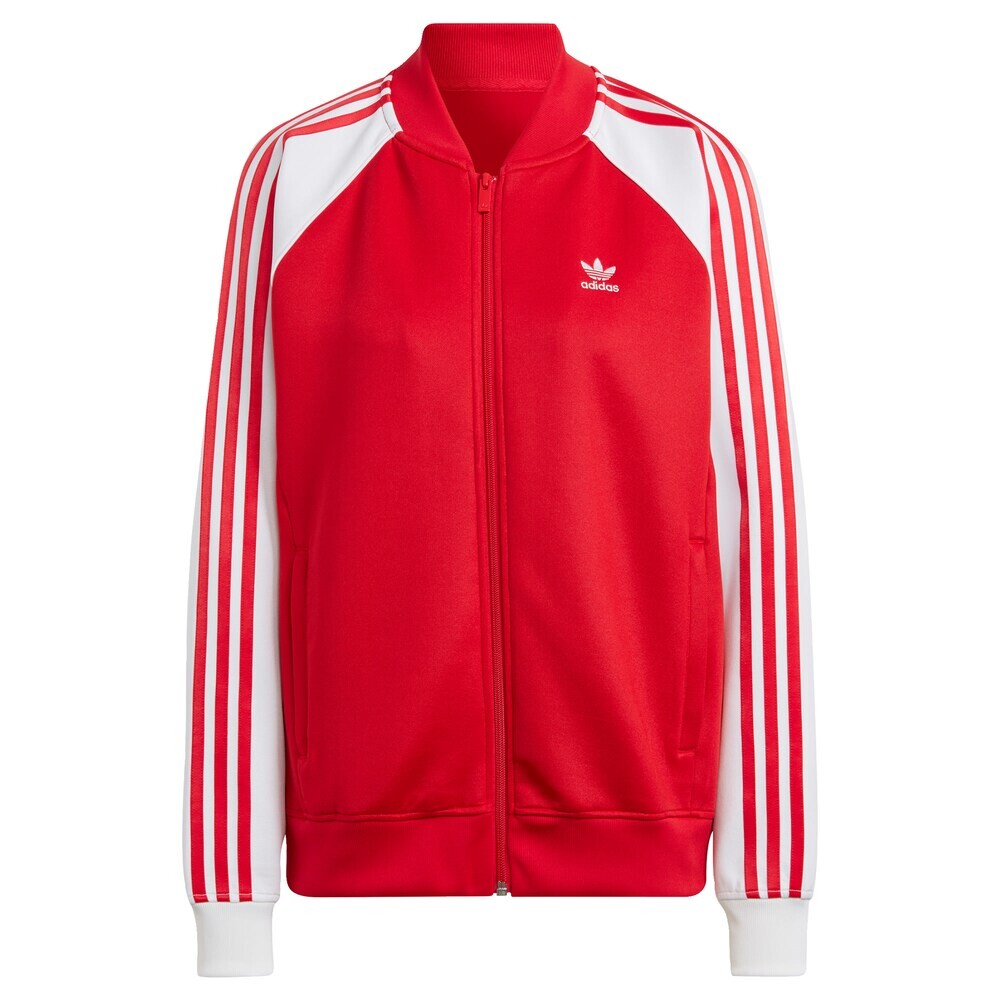 

Толстовка на молнии Adidas Adicolor Classics, красный