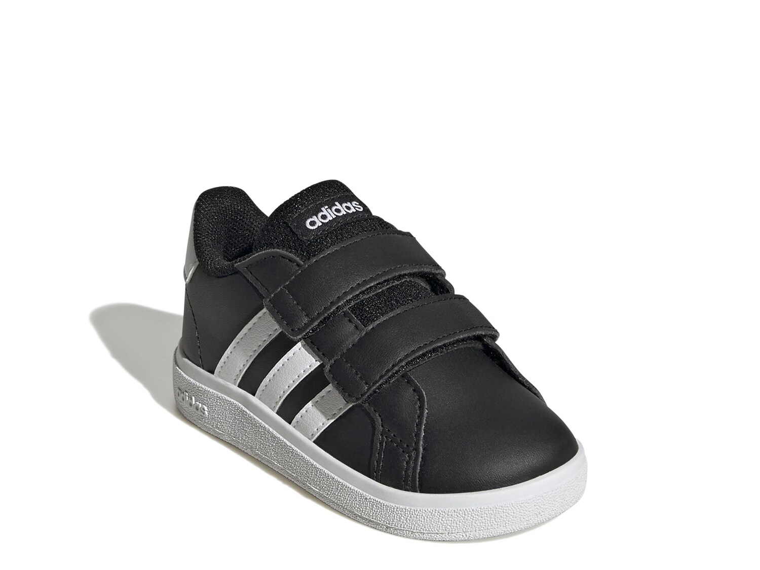 Кроссовки adidas Grand Court Lifestyle с круглым носком, черный цена и фото