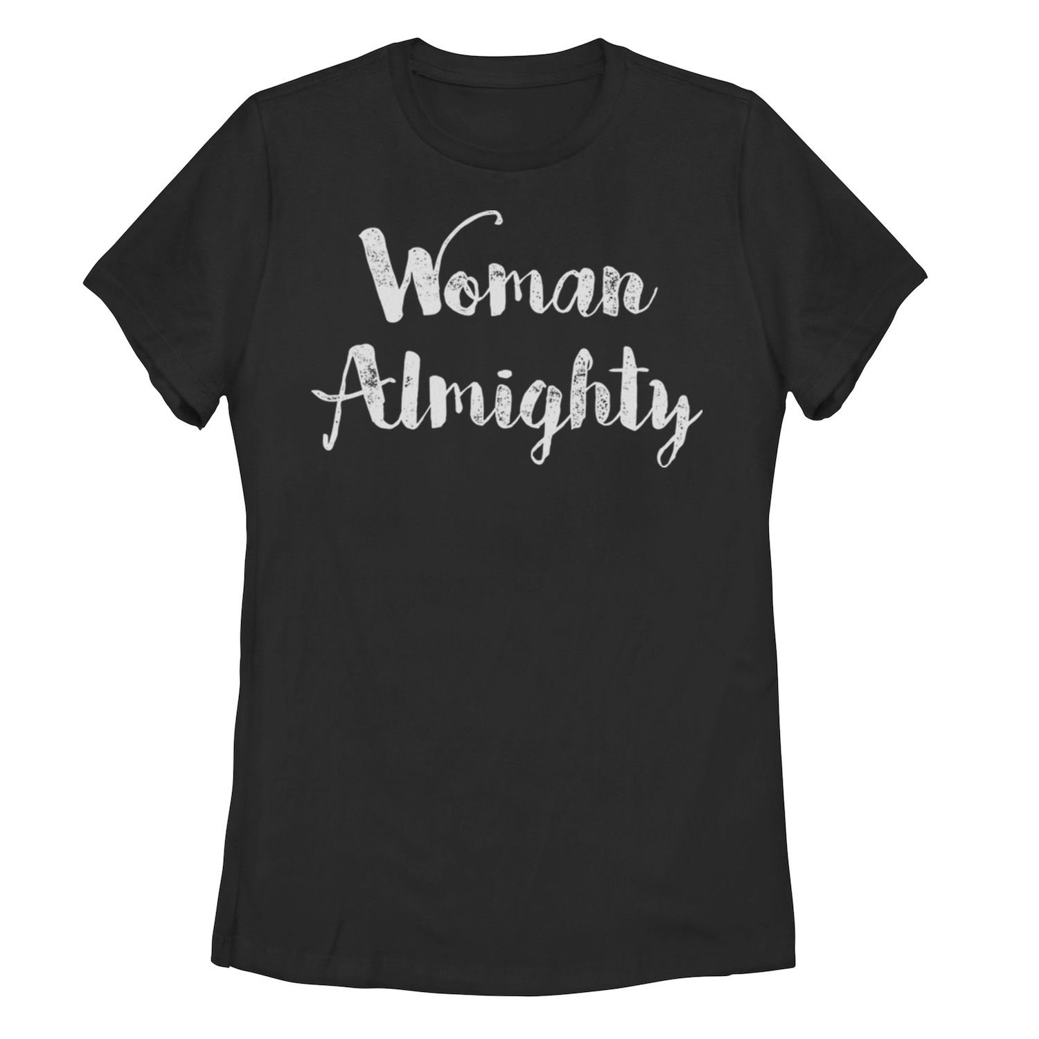 

Потертая футболка для юниоров "Woman Almighty"