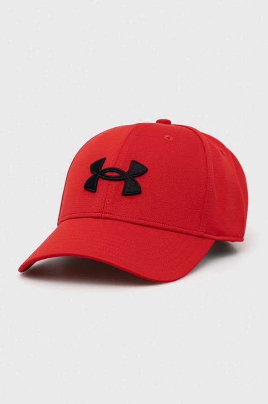 Блестящая бейсболка Under Armour, красный шапка under armour размер one size розовый