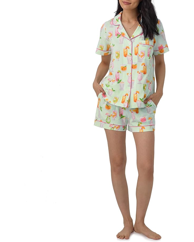 Пижама Bedhead PJs Organic Cotton Classic Short, цвет Summer Sips надувной держатель для напитков bestway summer sips