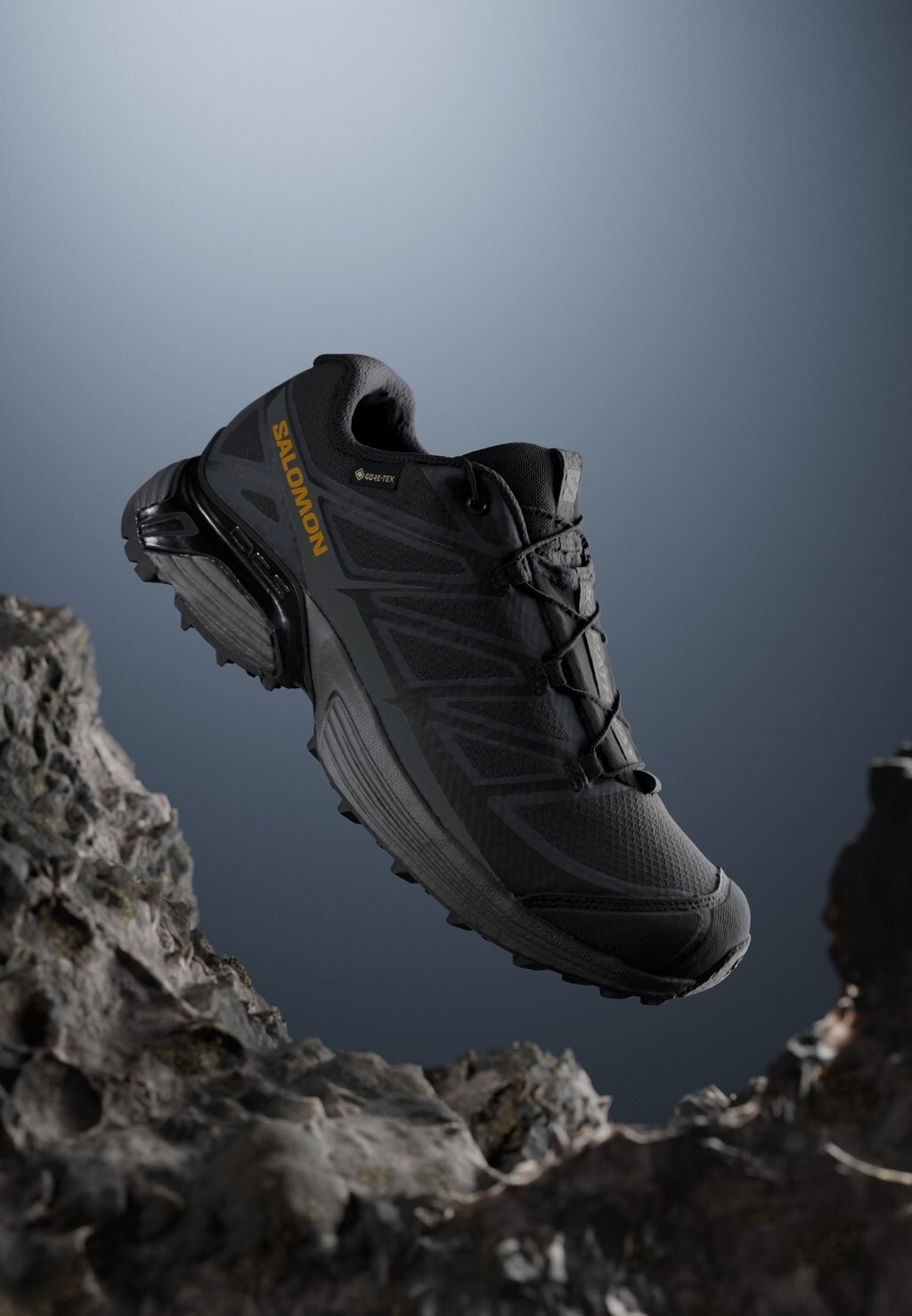

Низкие кроссовки Xt-Pathway Gtx Unisex Salomon, цвет black/magnet, Серый