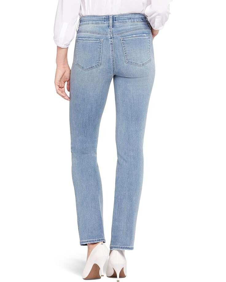 

Джинсы NYDJ Petite Marilyn Straight in Angel, цвет Angel