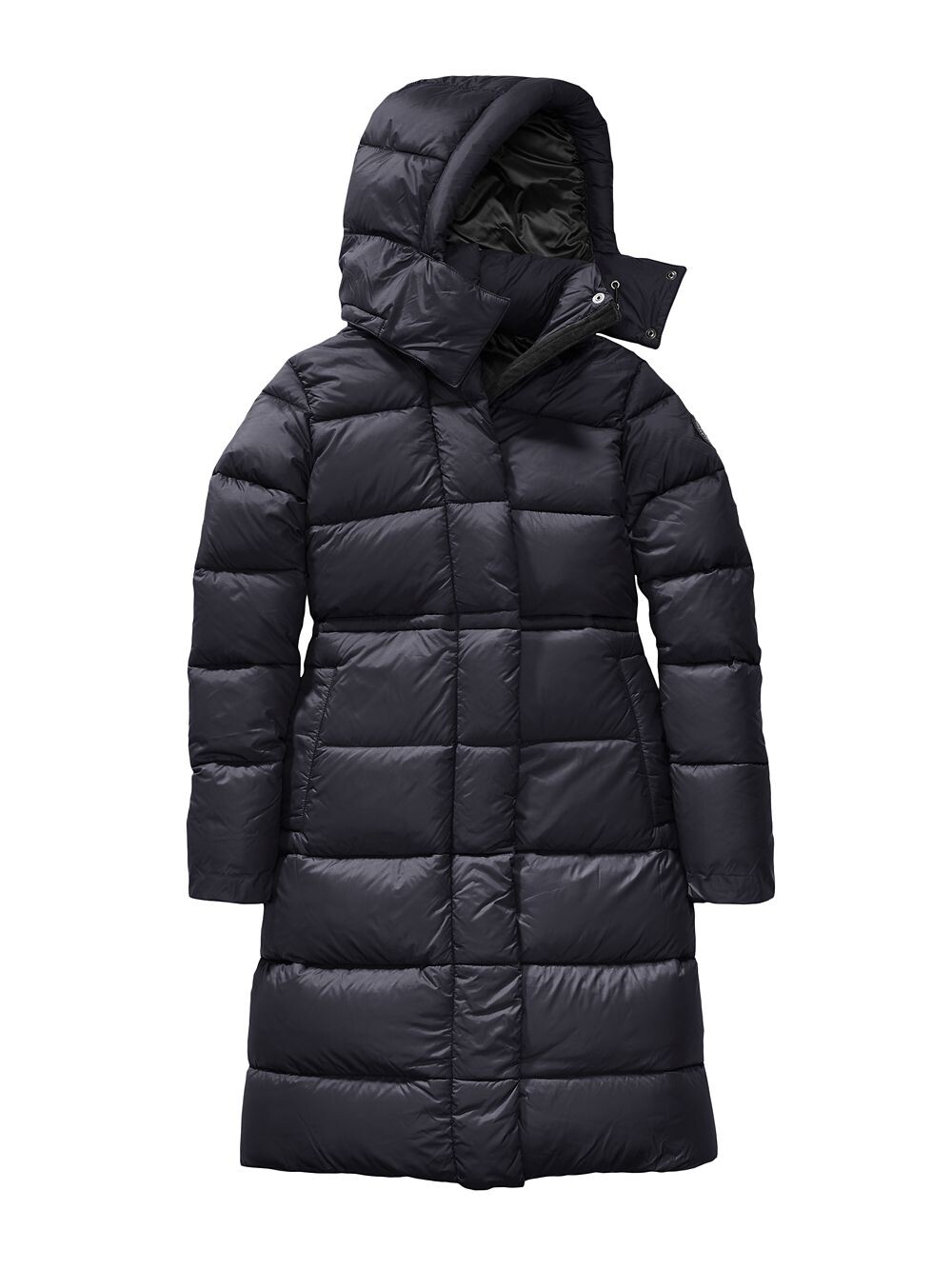 

Стеганая парка с капюшоном Black Label Arosa Canada Goose, нави, Черный