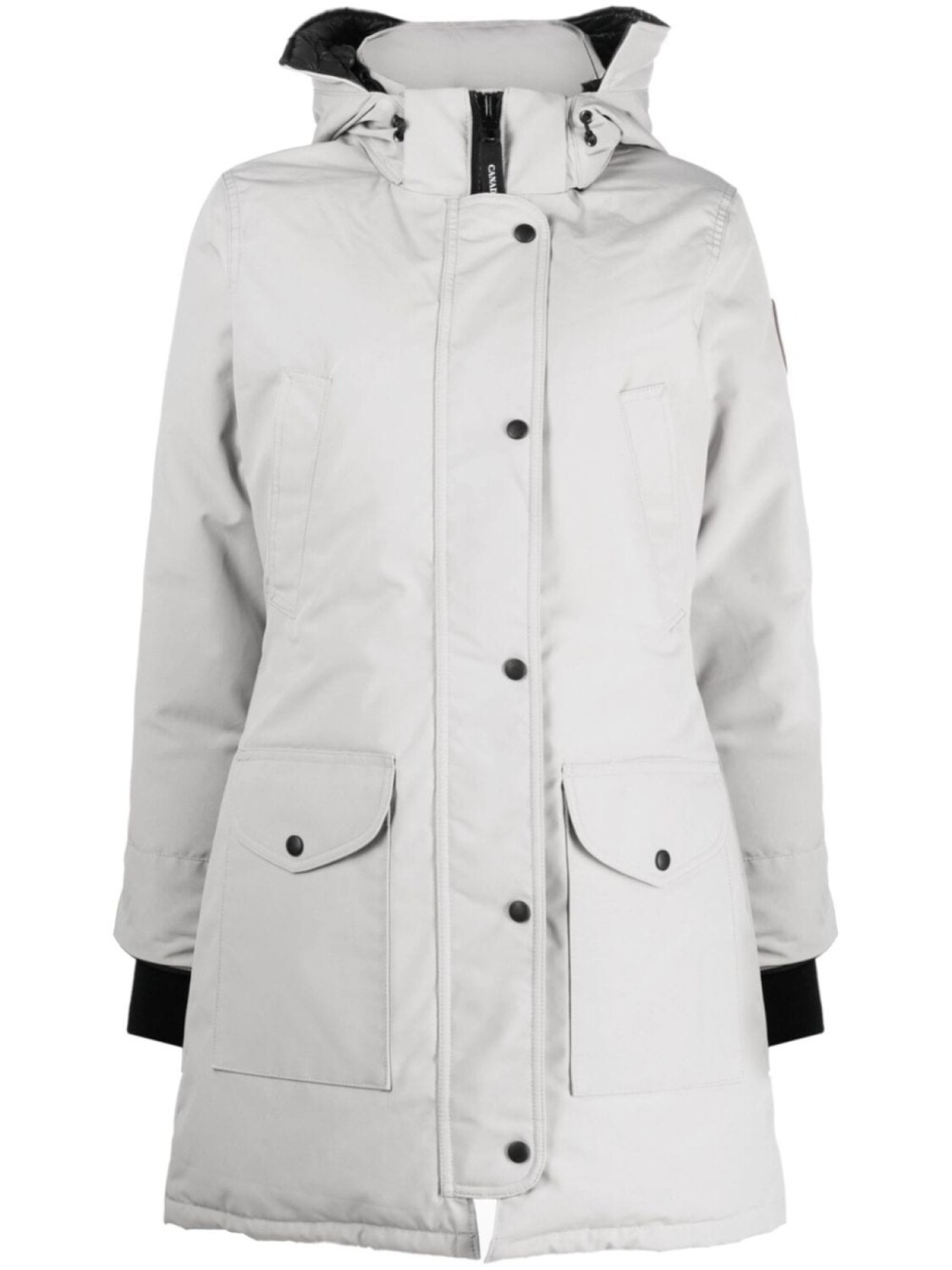 

Canada Goose парка Trillium с капюшоном, серый