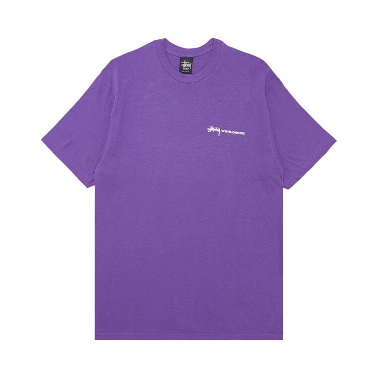 

Футболка Stussy Go Have A Good Vibe 'Purple', фиолетовый