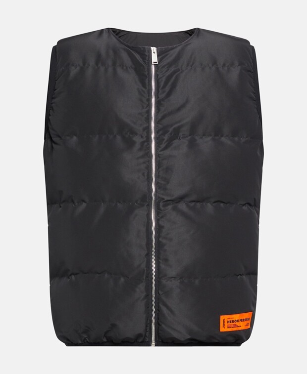 

Стеганый жилет Heron Preston, черный