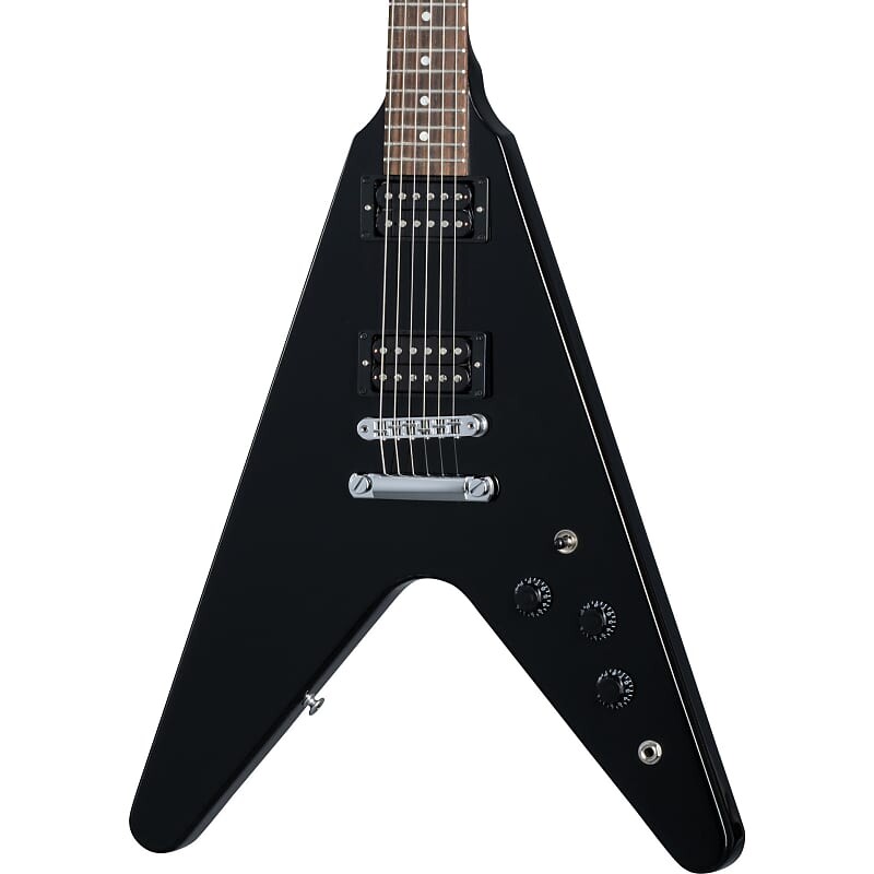 Электрогитара Gibson 80’s Flying V Electric Guitar - Ebony