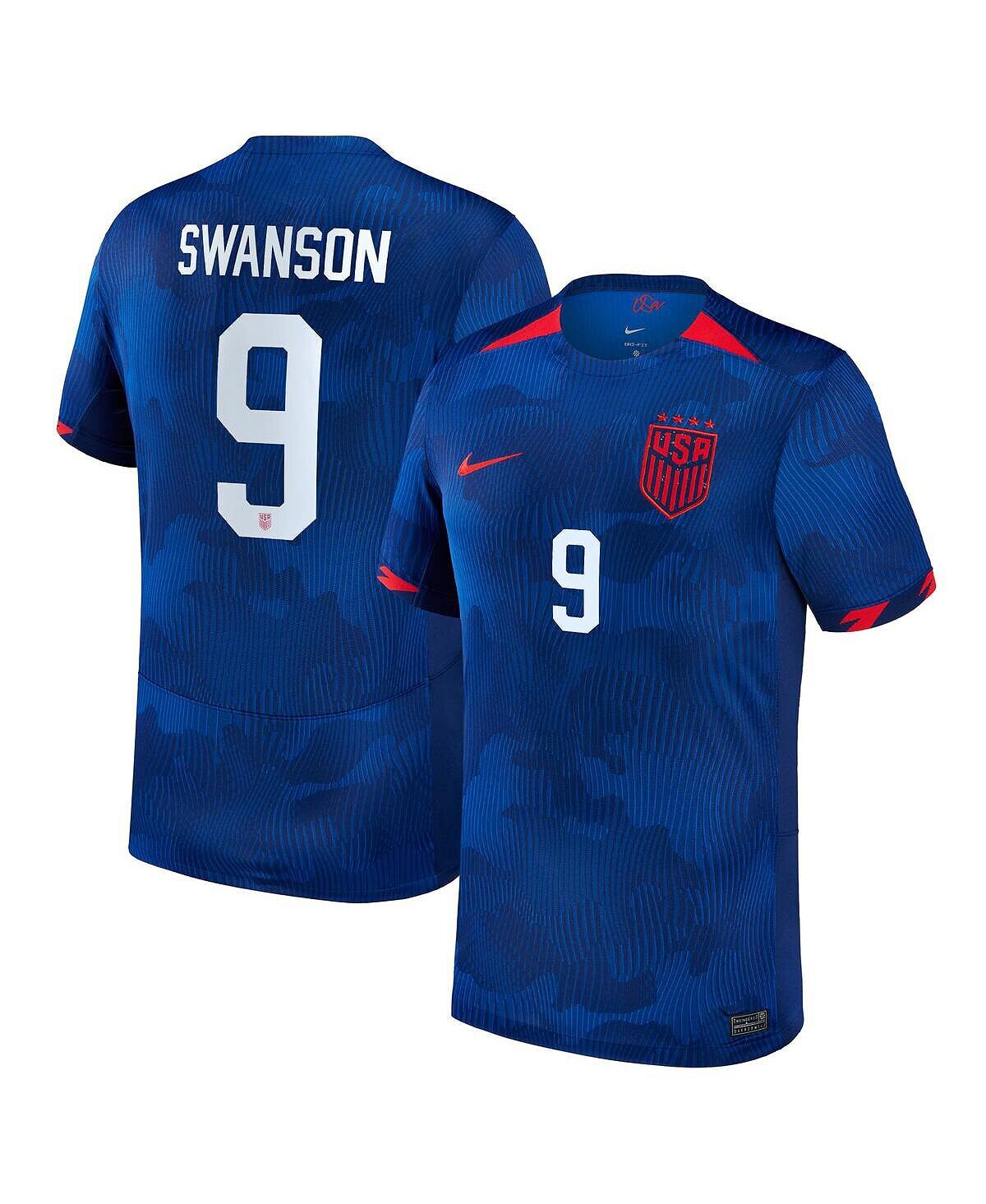 

Реплика мужского выездного джерси Mallory Swanson Royal USWNT 2023 Nike