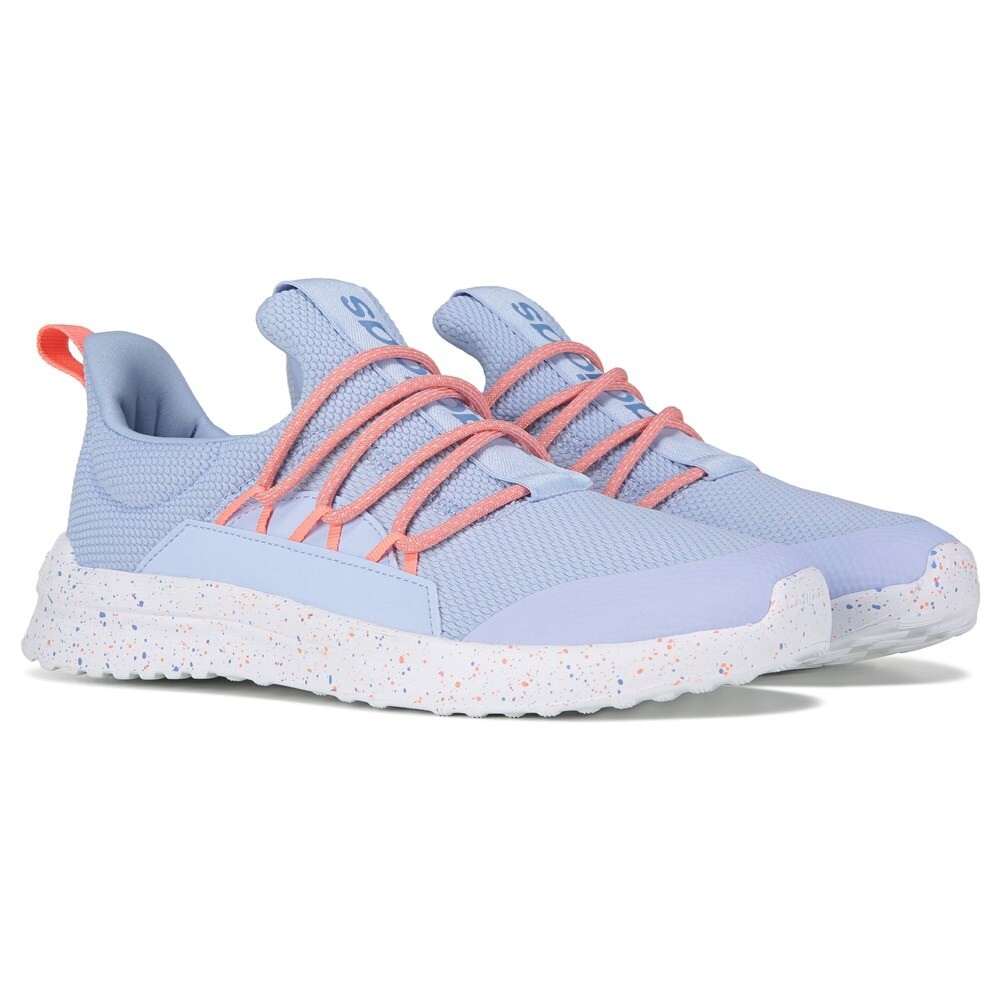 

Детские кроссовки без шнуровки Lite Racer Adapt 5.0 Little/Big Kid Adidas, цвет light/pastel blue