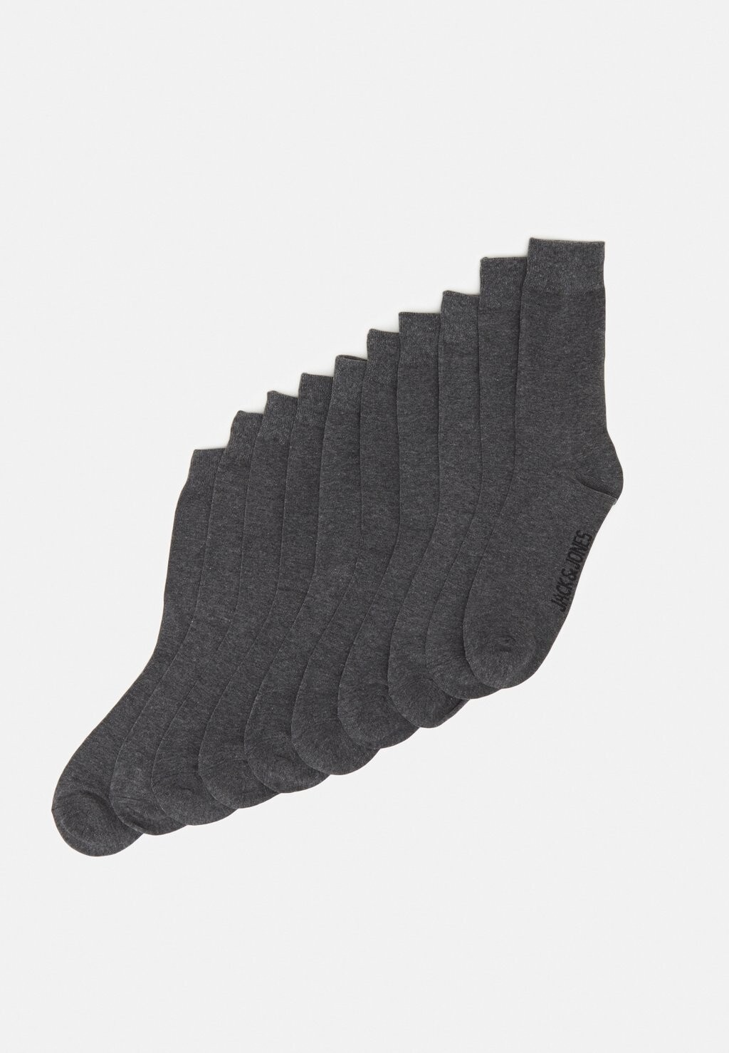 

Носки JACJENS 10 PACK Jack & Jones, цвет dark grey melange