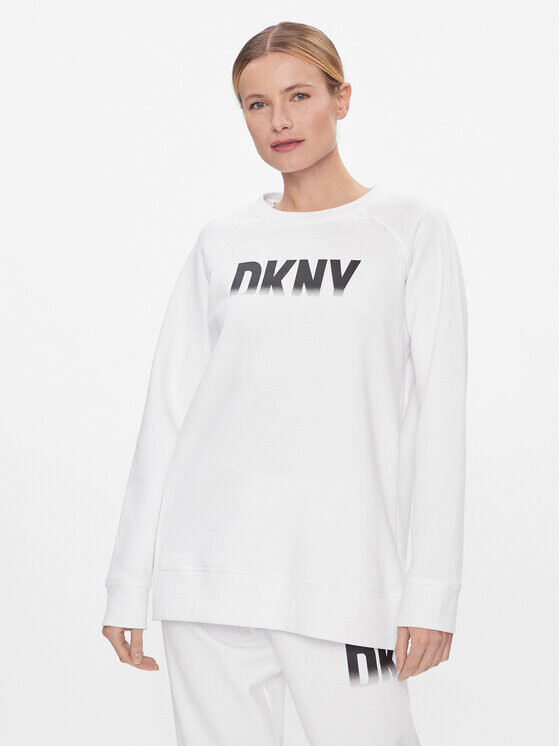 

Толстовка свободного кроя Dkny Sport, белый