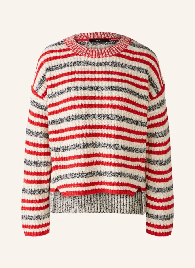 Пуловер Oui, красный