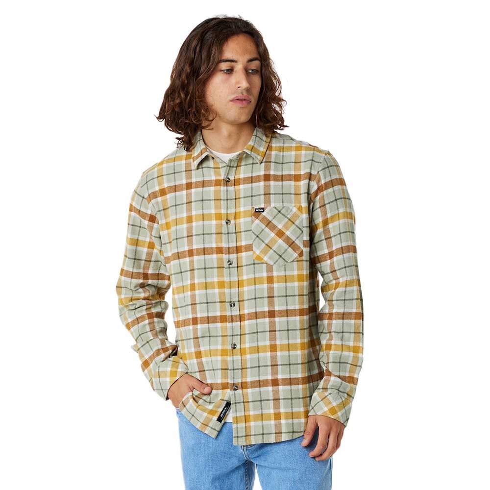 

Рубашка Rip Curl Checked In Flannel, зеленый