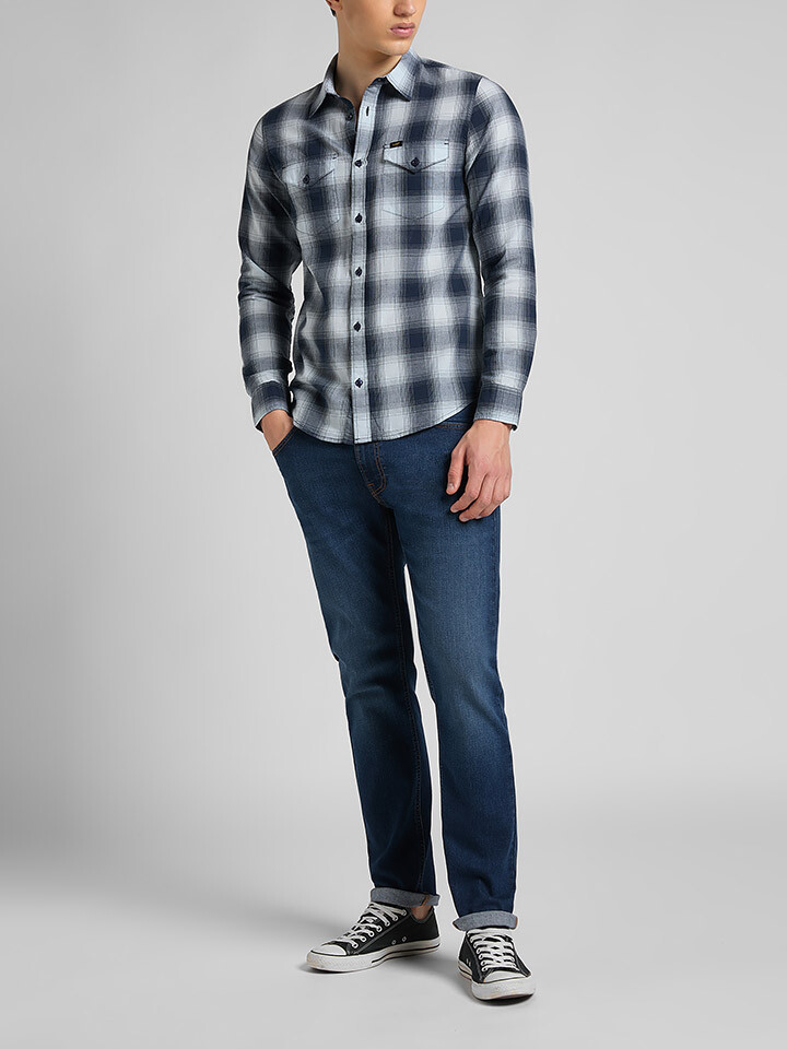 

Джинсы Lee Dark Worn Regular fit, темно синий