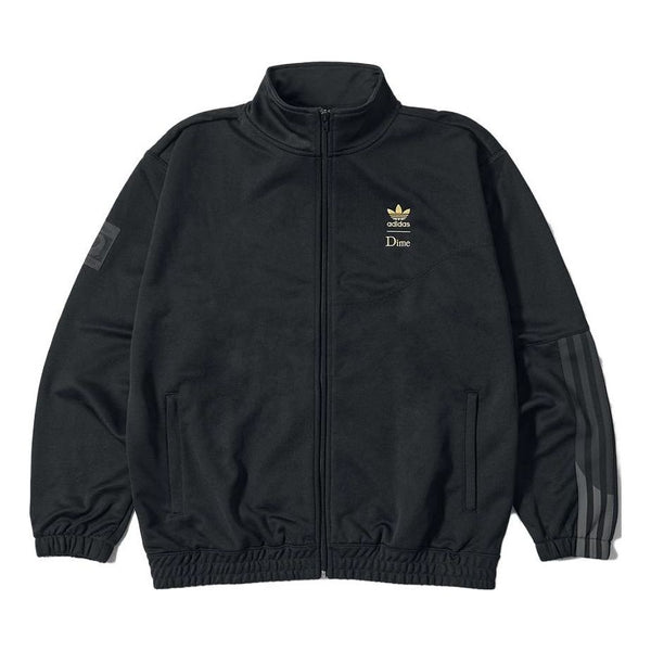 Куртка adidas originals x Dime SS23 Superfire Track Jacket 'Black', черный