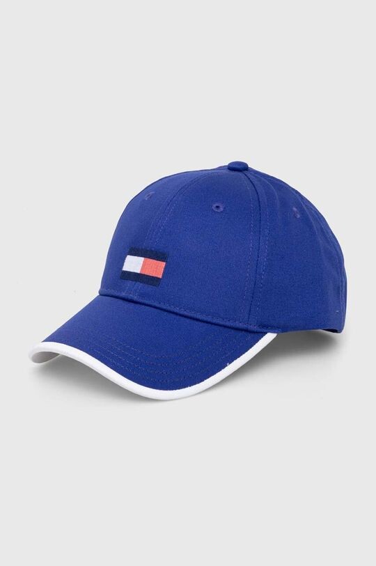 

Детская хлопковая бейсболка Tommy Hilfiger, темно-синий