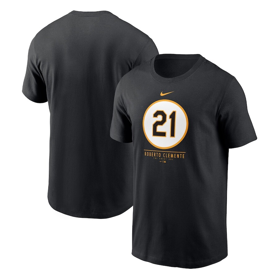 

Футболка с коротким рукавом Nike Pittsburgh Pirates, черный