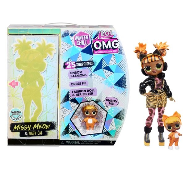 

Кукла L.O.L. O.M.G. Missy Meow зимний холод