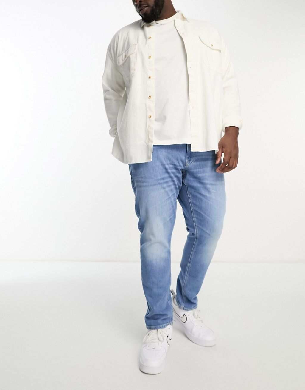 

Синие джинсы скинни Tommy Jeans Big & Tall Scanton