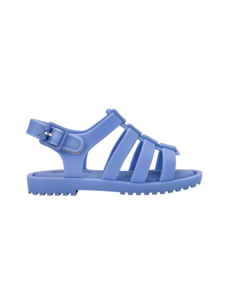 

Сандалии из флокса для девочек с ремешками Mini Melissa, синий